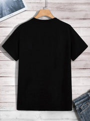 A Funny Smile Face That Is About To Melt Printed Tshirt Men Fashion Oversize T-Shirt Summer Cotton Clothes Loose Casual Tees