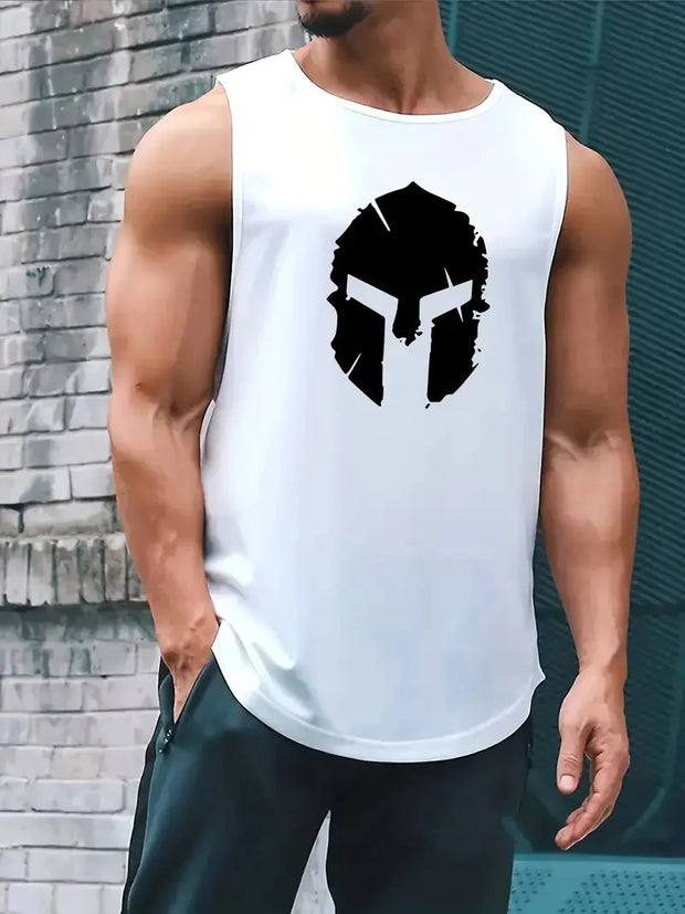 Men's Mesh Fitness Tank Top – Breathable Sleeveless Gym & Running Vest