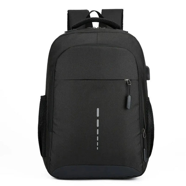 💼 Simple Chic Backpack - Large Capacity Travel Bag for Men & Women, Perfect for Students & Professionals! 📚