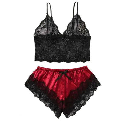 Effortless Slumber: Spaghetti Strap Sleepwear Set 😴