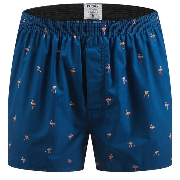 Men's 100% Cotton Boxer Briefs – Soft, Breathable & Aloe-Infused Comfort