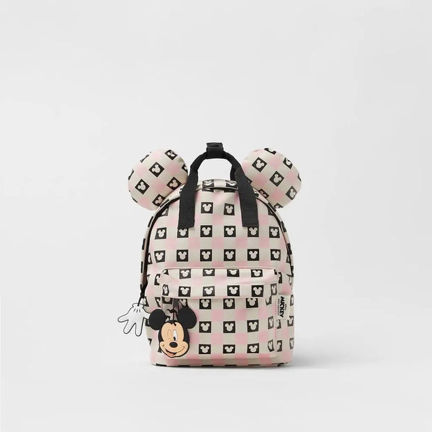 Disney Mickey Mouse Backpack - Cute Fashion Canvas School Bag for Women & Girls! 👧🏻