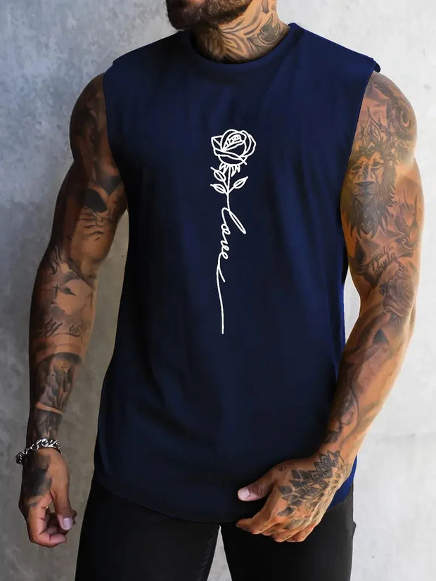 Men's Mesh Fitness Tank Top – Breathable Sleeveless Gym & Running Vest