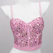 Women's Luxury Corset Tank Top – Harajuku Style Push-Up Bralette & Shaper
