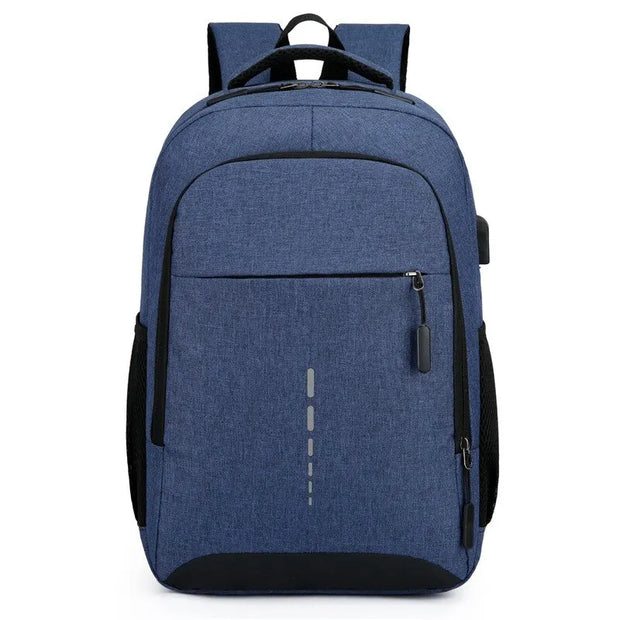 💼 Simple Chic Backpack - Large Capacity Travel Bag for Men & Women, Perfect for Students & Professionals! 📚