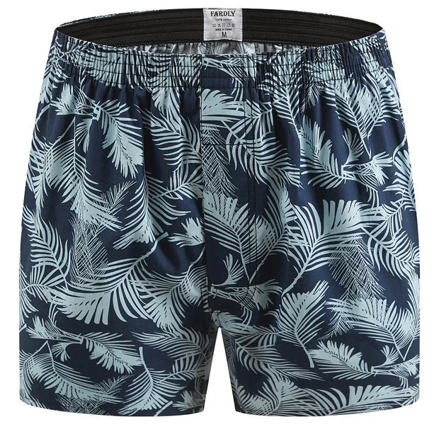 Men's 100% Cotton Boxer Briefs – Soft, Breathable & Aloe-Infused Comfort