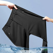 Men’s Ultra-Thin Ice Silk Slim Straight Casual Trousers