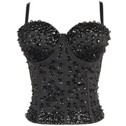 Women's Luxury Corset Tank Top – Harajuku Style Push-Up Bralette & Shaper