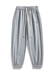 Men's Jogger Cotton Sweatpants Big Size 8XL 7XL 6XL Sports Baggy Pants Sting Banding  Hip Hop Loose Harem Trousers