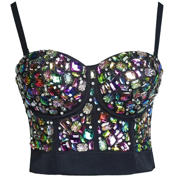 Women's Luxury Corset Tank Top – Harajuku Style Push-Up Bralette & Shaper