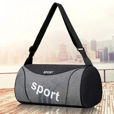Unisex Gym Bag - Water-Resistant Crossbody Shoulder Backpack for Fitness, Travel, and Adventure! 🏞️