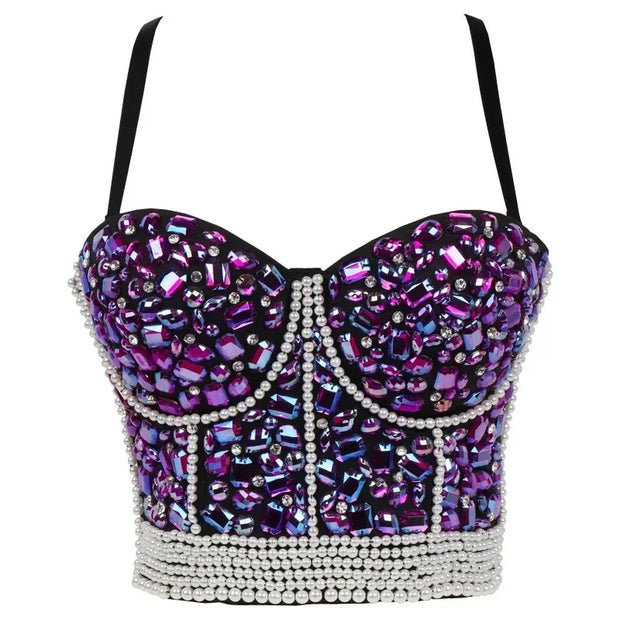 Women's Luxury Corset Tank Top – Harajuku Style Push-Up Bralette & Shaper