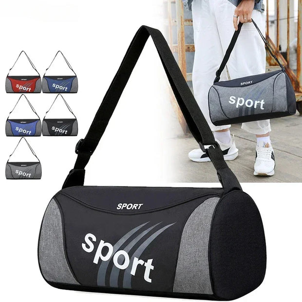 Unisex Gym Bag - Water-Resistant Crossbody Shoulder Backpack for Fitness, Travel, and Adventure! 🏞️