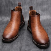 Men’s Retro Chelsea Boots – Fashionable, Comfortable, Sizes 40–46