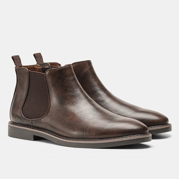 Men’s Retro Chelsea Boots – Fashionable, Comfortable, Sizes 40–46
