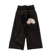 Y2K men Jeans Goth Printed graphic high quality Baggy jeans fashion Hip Hop streetwear men women Harajuku Casual wide leg jeans