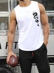 Men's Mesh Fitness Tank Top – Breathable Sleeveless Gym & Running Vest