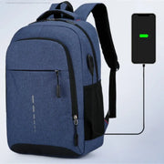 💼 Simple Chic Backpack - Large Capacity Travel Bag for Men & Women, Perfect for Students & Professionals! 📚