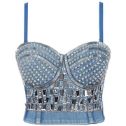 Women's Luxury Corset Tank Top – Harajuku Style Push-Up Bralette & Shaper