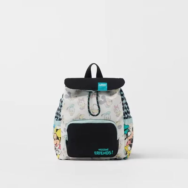 Disney Mickey Mouse Backpack - Cute Fashion Canvas School Bag for Women & Girls! 👧🏻