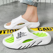 New Summer Man Massage Slippers 2023 Indoor Outdoor Sandals Beach Casual Shoes Soft Bottom Slippers Male Flip Flops Mens Sandals