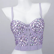 Women's Luxury Corset Tank Top – Harajuku Style Push-Up Bralette & Shaper