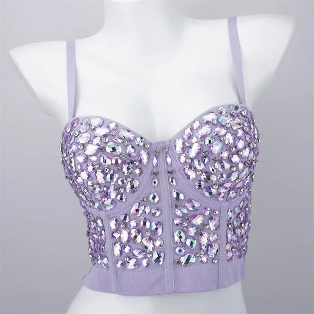 Women's Luxury Corset Tank Top – Harajuku Style Push-Up Bralette & Shaper