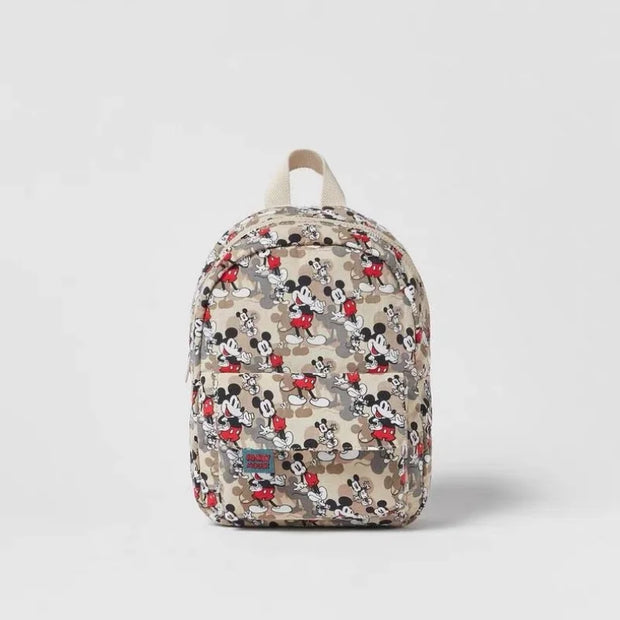 Disney Mickey Mouse Backpack - Cute Fashion Canvas School Bag for Women & Girls! 👧🏻