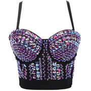 Women's Luxury Corset Tank Top – Harajuku Style Push-Up Bralette & Shaper