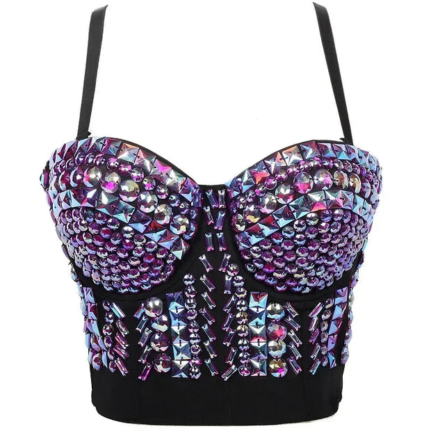 Women's Luxury Corset Tank Top – Harajuku Style Push-Up Bralette & Shaper