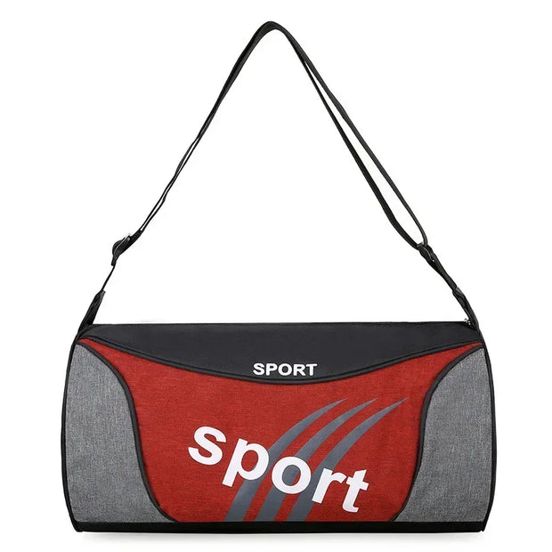 Unisex Gym Bag - Water-Resistant Crossbody Shoulder Backpack for Fitness, Travel, and Adventure! 🏞️