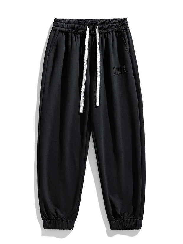 Men's Jogger Cotton Sweatpants Big Size 8XL 7XL 6XL Sports Baggy Pants Sting Banding  Hip Hop Loose Harem Trousers