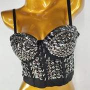 Women's Luxury Corset Tank Top – Harajuku Style Push-Up Bralette & Shaper