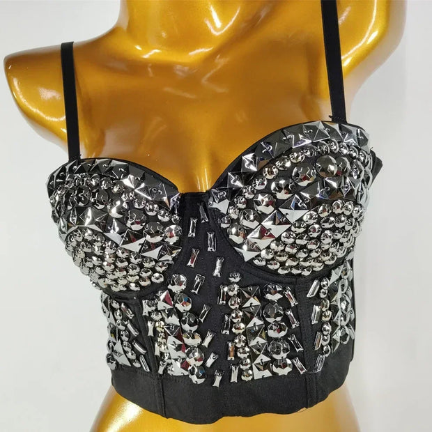Women's Luxury Corset Tank Top – Harajuku Style Push-Up Bralette & Shaper