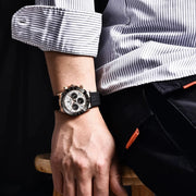🕰️ PAGANI DESIGN V2 Men's Chronograph Watch – 40mm Quartz, Sapphire Crystal, Stainless Steel