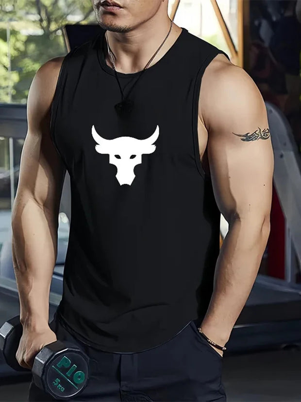 Men's Mesh Fitness Tank Top – Breathable Sleeveless Gym & Running Vest
