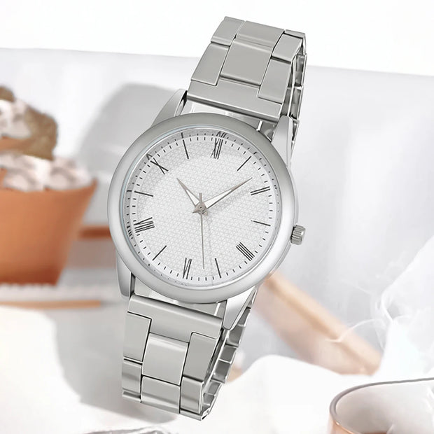 Men’s Quartz Alloy Wristwatch – Classic Design, Waterproof, Ideal Gift Timepiece