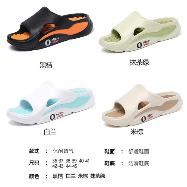 Summer Vibes Ahead: Massage Slippers for Women and Men! 🌴😌