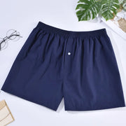 Men's 100% Cotton Boxer Briefs – Soft, Breathable & Aloe-Infused Comfort